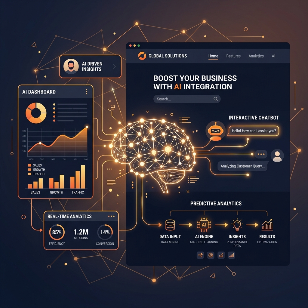 AI Integration Illustration