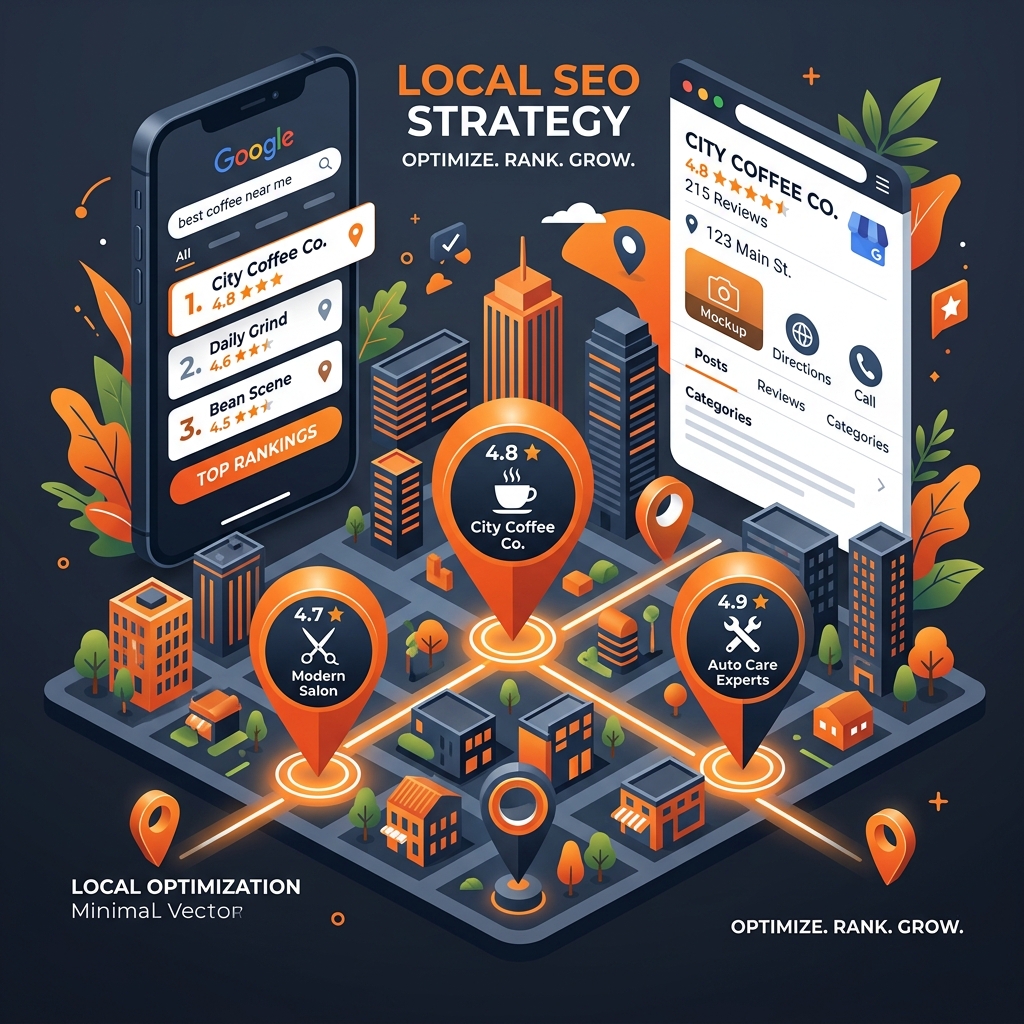 Local SEO Illustration